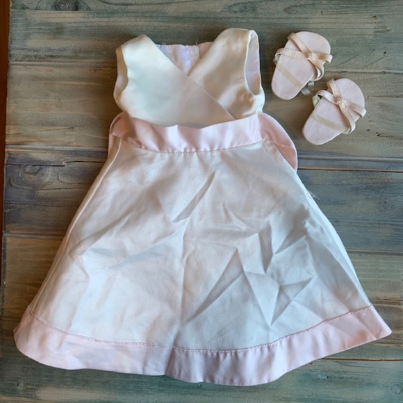 pale pink flower girl dresses